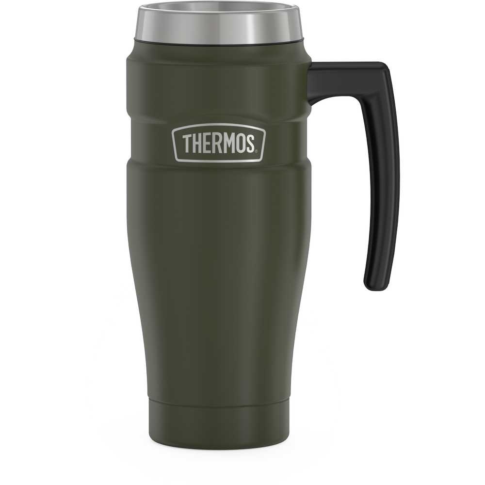 Termohrnek vodotěsný s rukojetí 470 ml Thermos vojenská zeleň