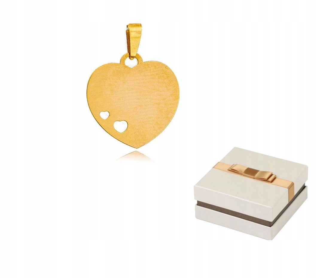 Zlato 585 Zlatý přívěsek Srdce 14 karátů ZZ34