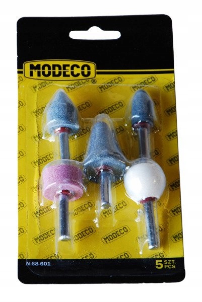 

Kamienie szlifierskie komplet 5 cz. Modeco