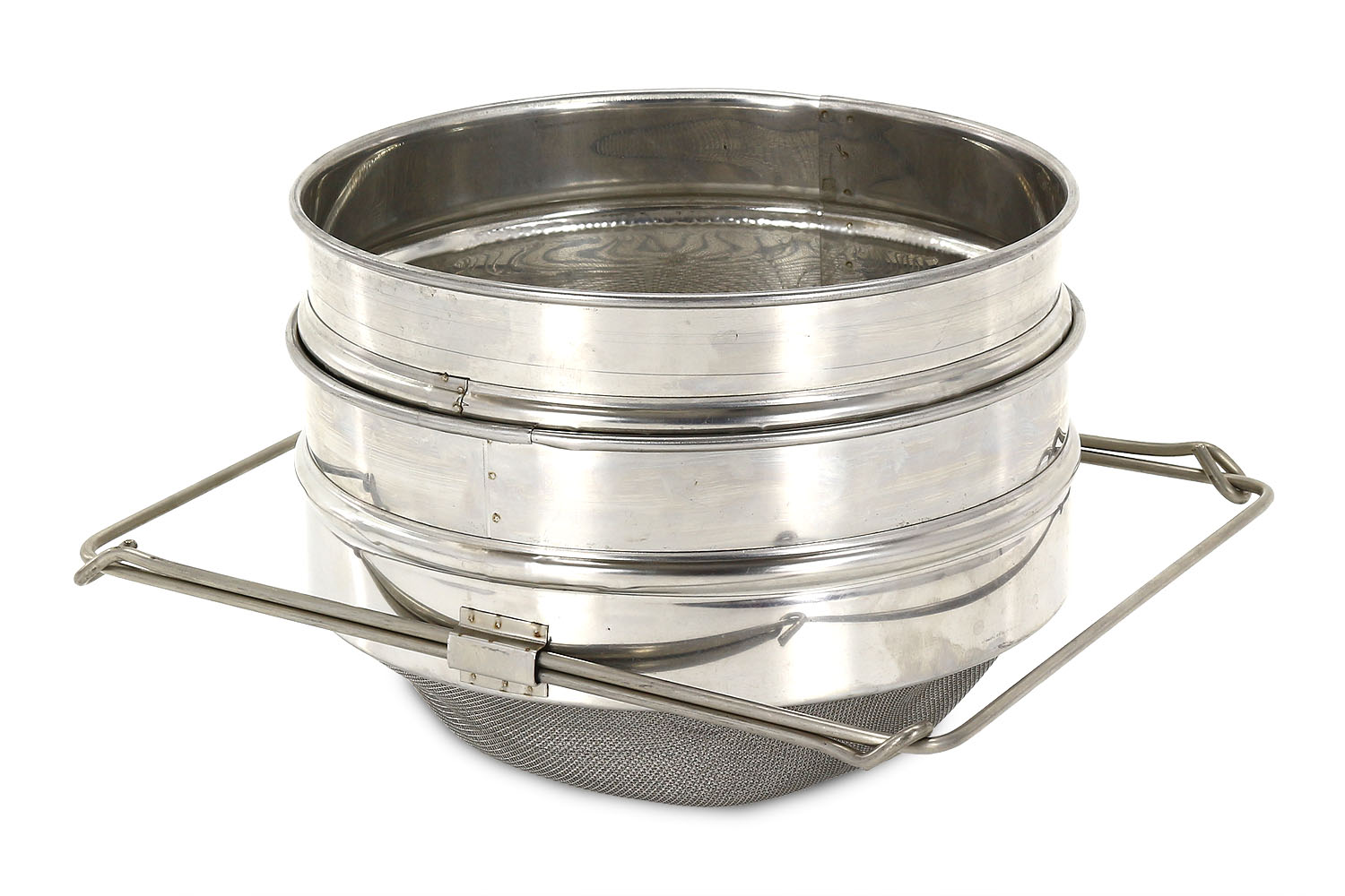 

Sito do cedzenia miodu podwójne nierdzewne wypukłe