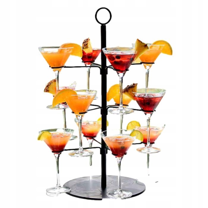 Stojan na poháre na víno Champagne Expozitor Stromček do baru reštaurácie