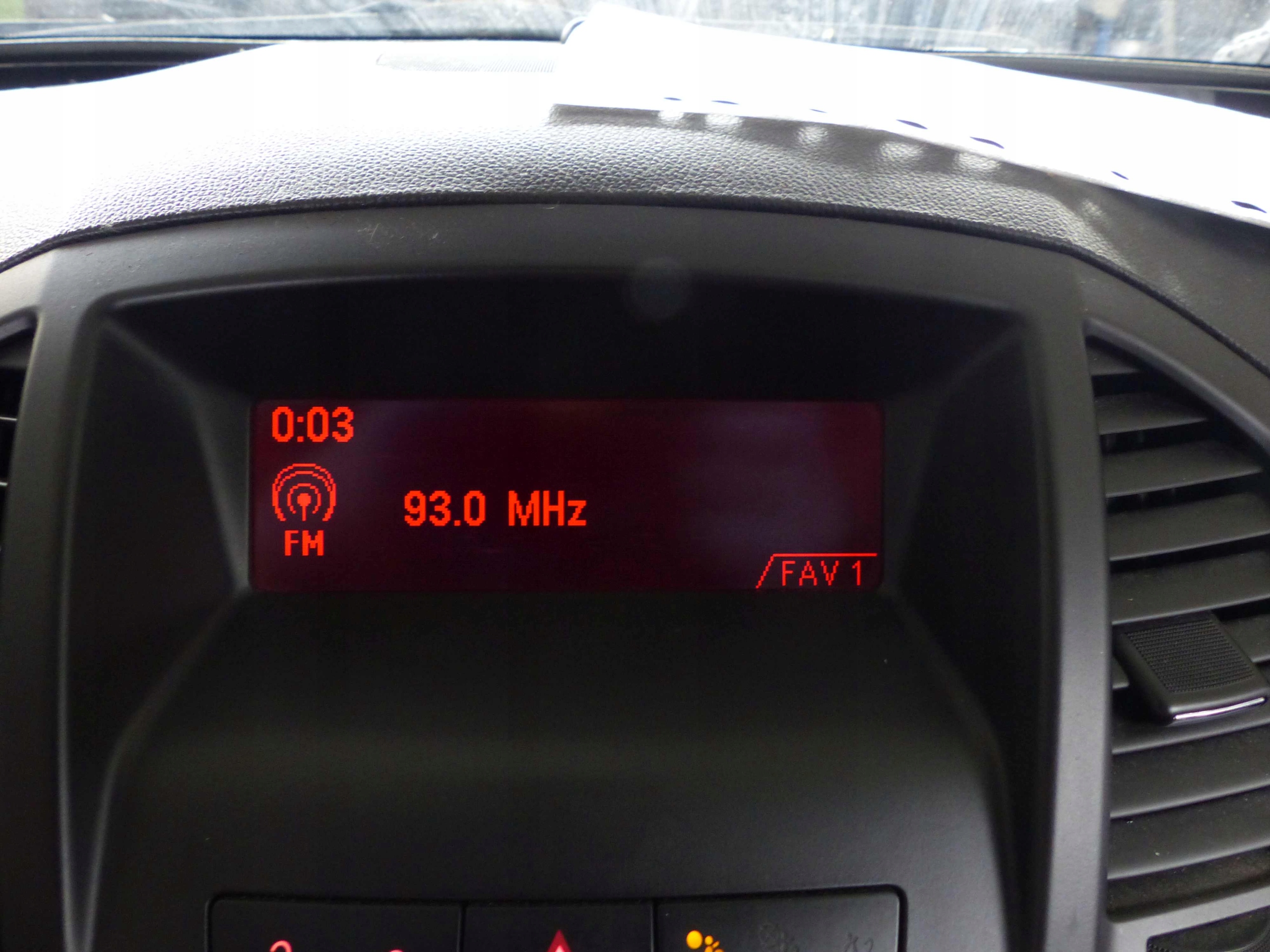 WYŚWIETLACZ OPEL INSIGNIA A 08-13 13223792F