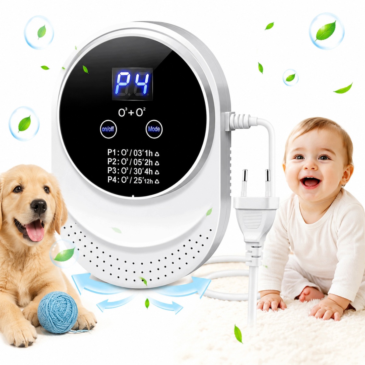 Inteligentny Pochłaniacz Neutralizator Zapachów Odor Eliminator