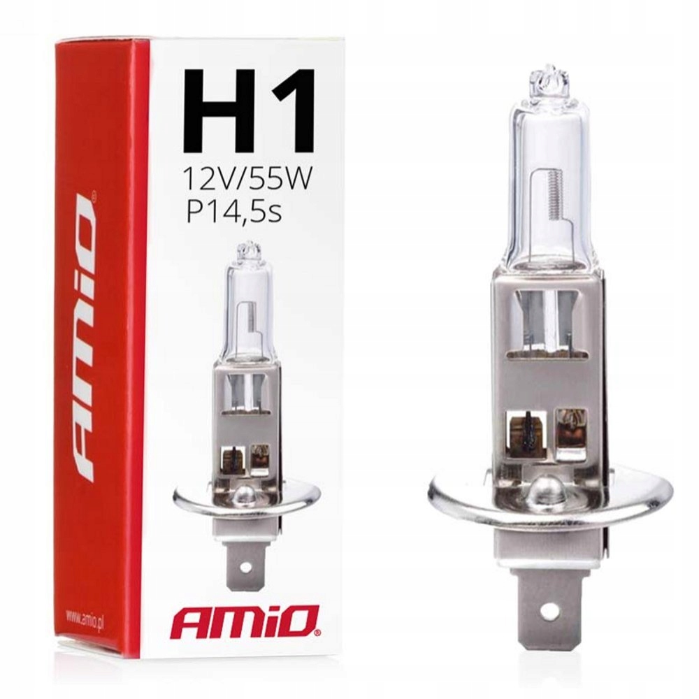 

Żarówka halogenowa H1 12V 55W filtr Uv P14,5s E4