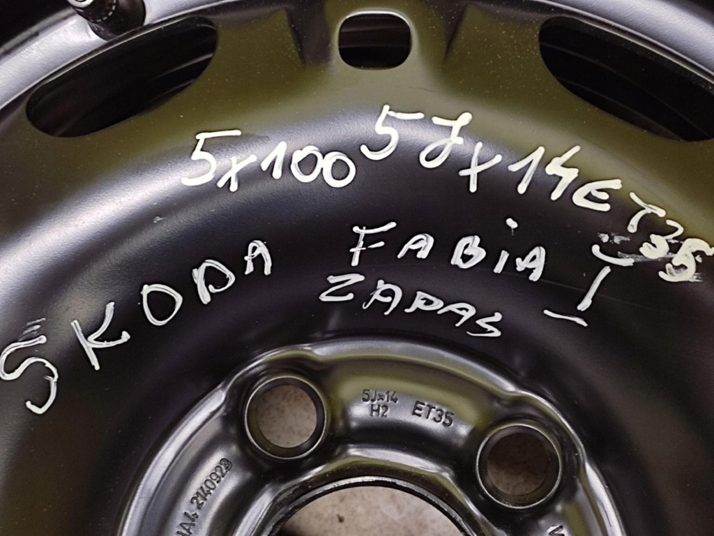 disk stalowa Skoda OE 5.0" x 14" 5x100
