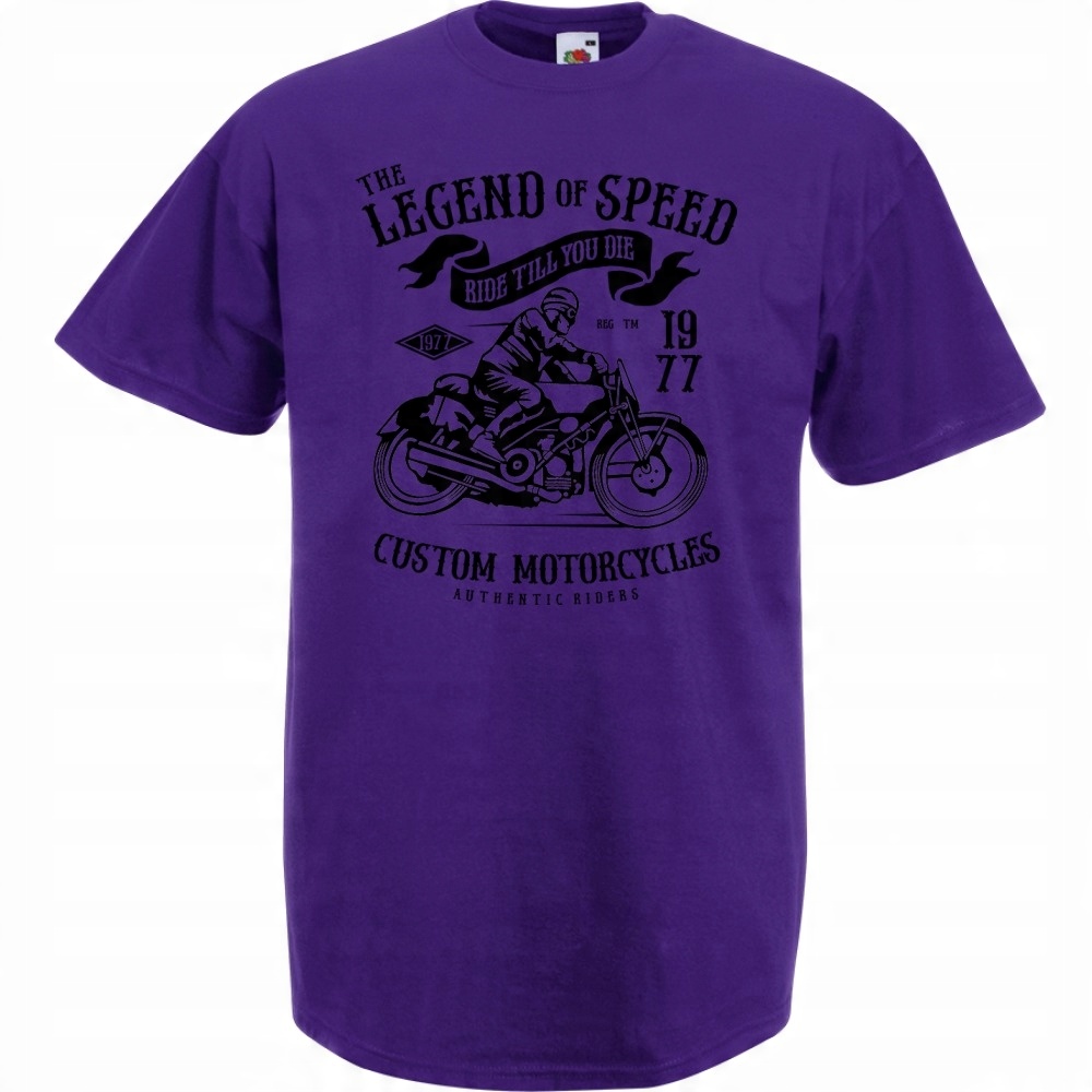 

Koszulka The legend of speed motocykl motor S fiol