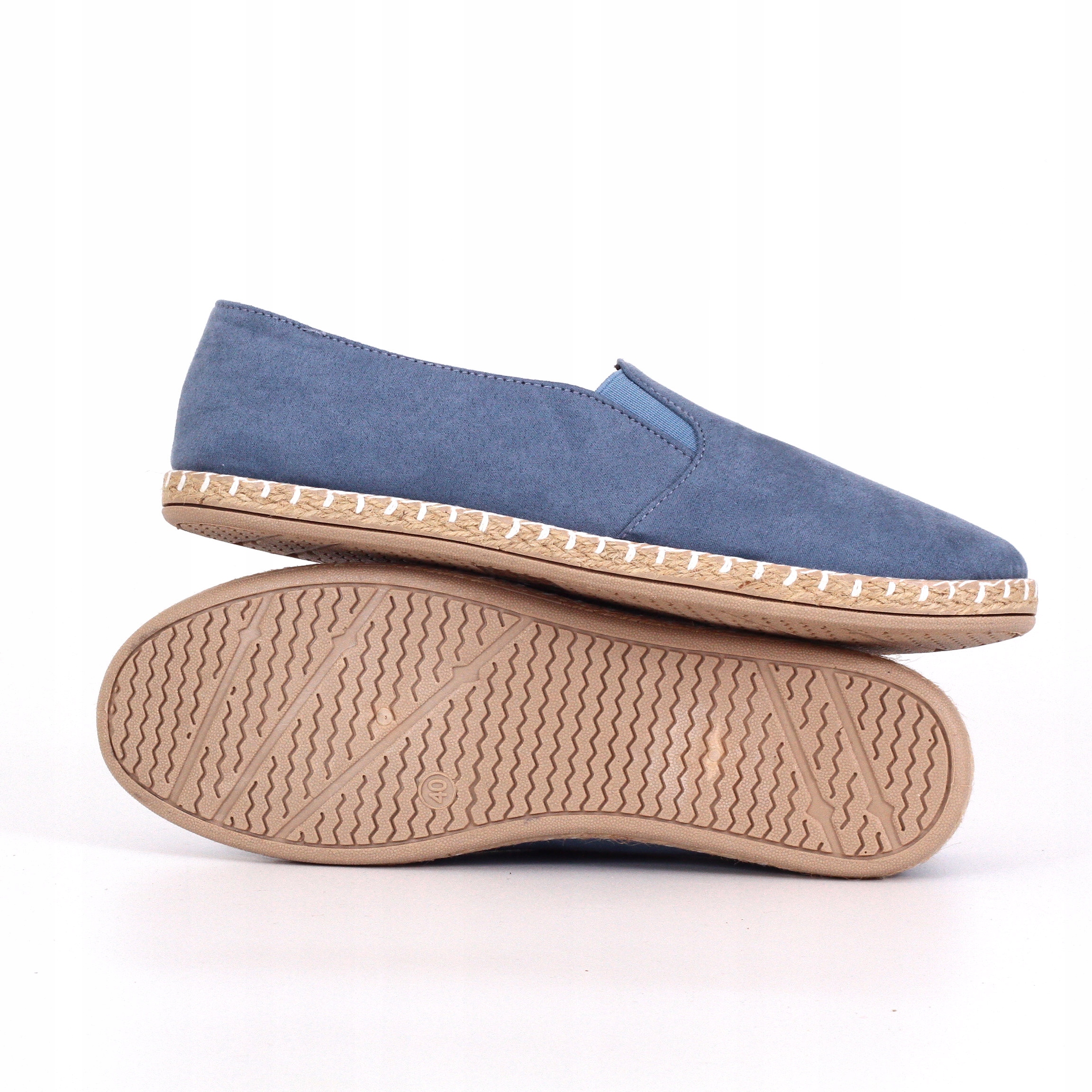 ESPADRYLE ELEGANCKIE DAMSKIE TENISÓWKI LEKKIE Rozmiar 41