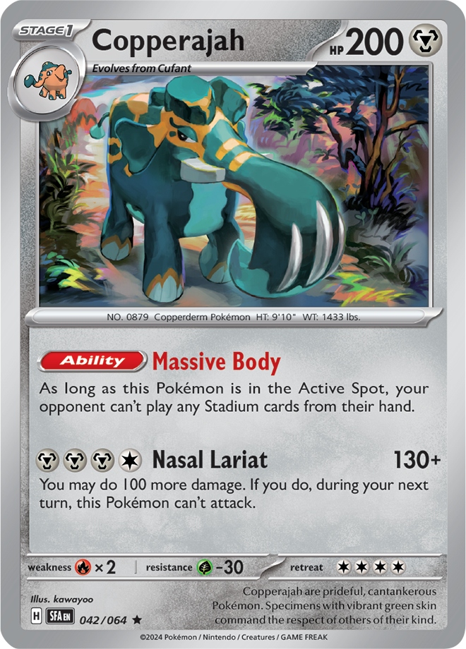 Oryginalna Karta Pokemon Copperajah (sfa 042)