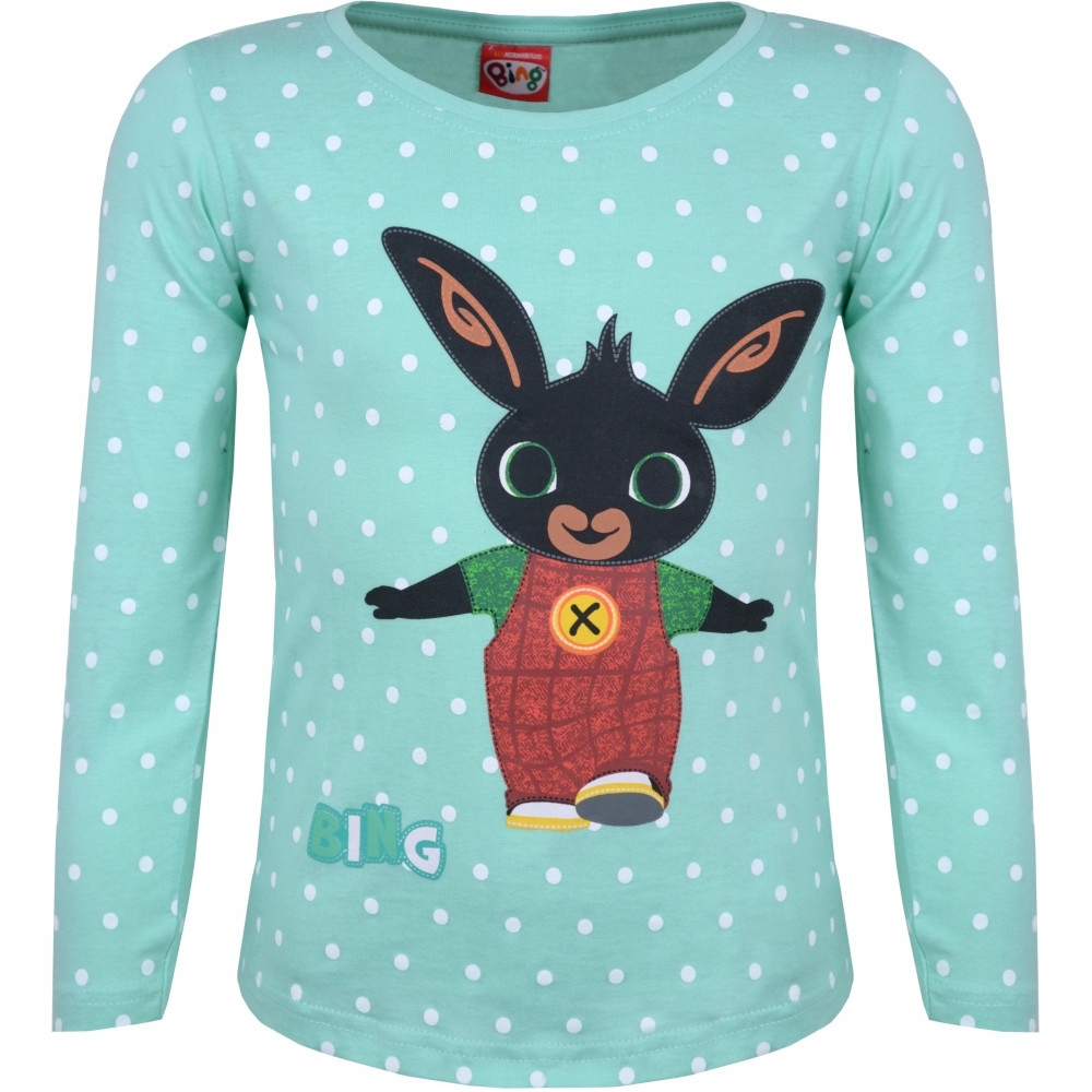 

Bluzka Bing dla dziewczynek zielona 116