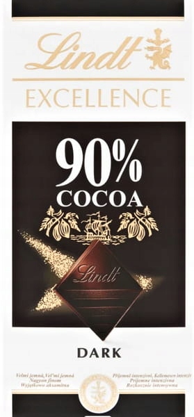 Czekolada gorzka 90% Excellence 100g Lindt