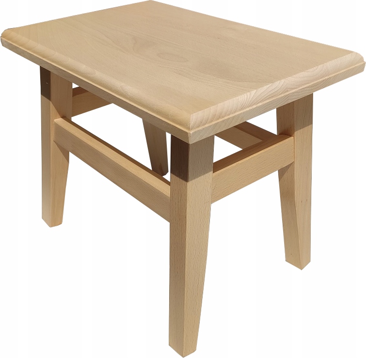 

Taboret Taborecik Drewniany Bukowy Ryczka -solidny