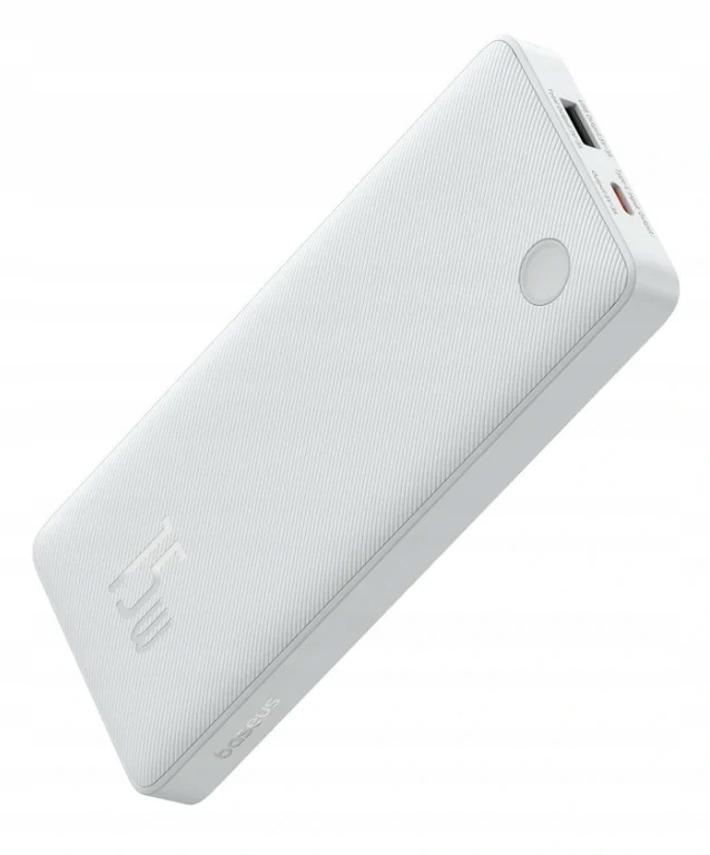 Powerbank Baseus Airpow Lite 10000mAh 15W z kablem Baseus Simple Usb- A C