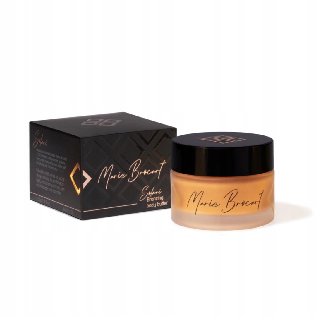 Solari bronzující tělové máslo s Bioglitterem Marie Brocart 50 g