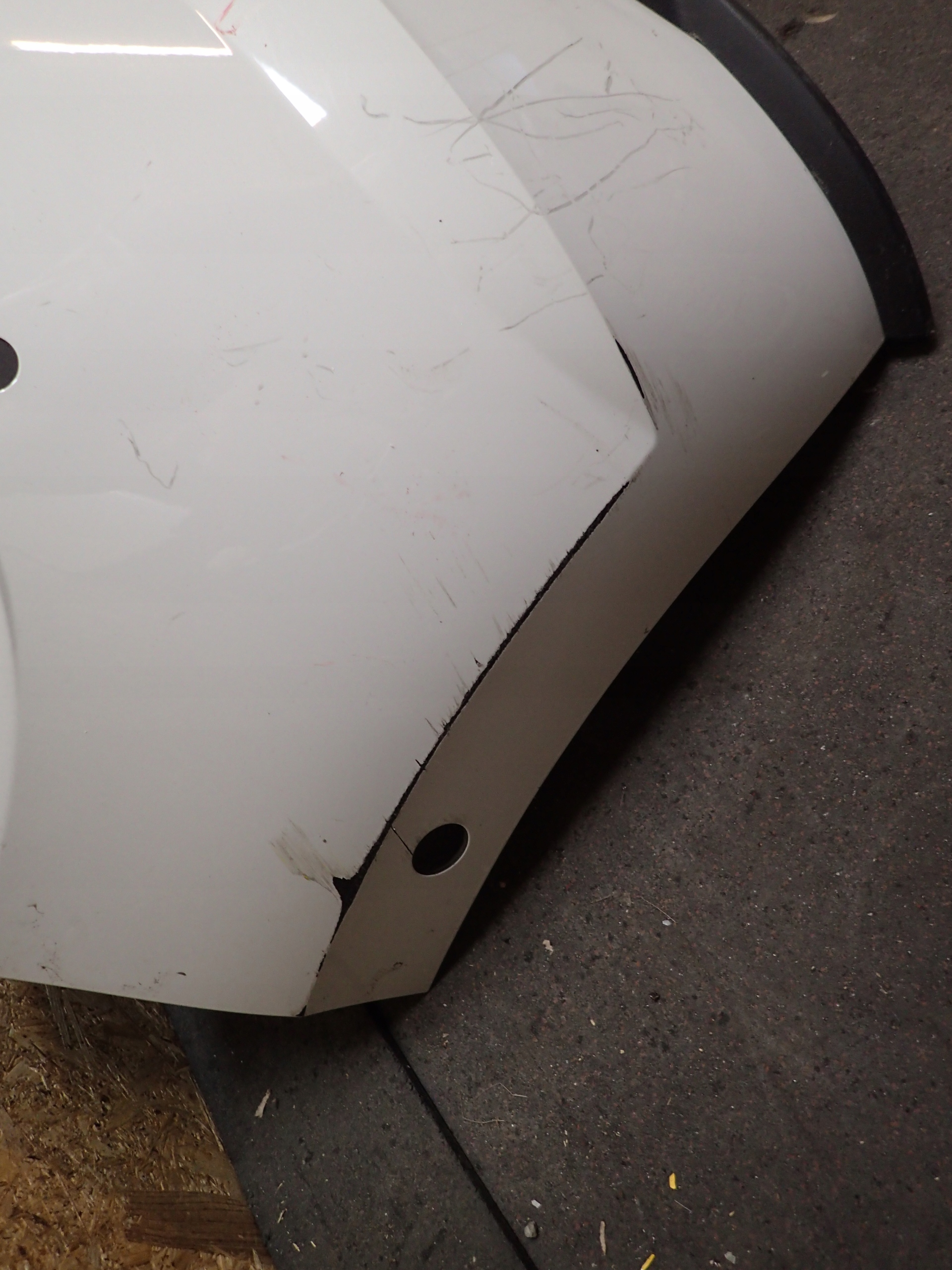 BUMPER REAR PART VW POLO 17- GTI 2G