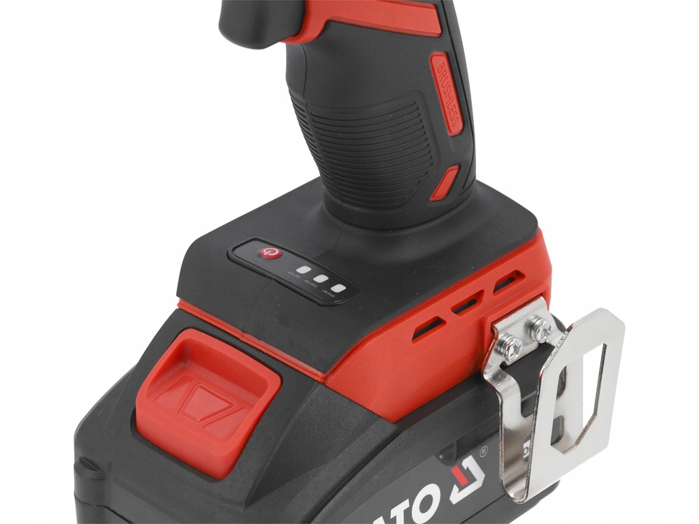 18V YATO KLUCZ UDAROWY 3/4'' 2000NM YT-828075 NOWOŚĆ AKU 4AH ŁADOWARKA Zasilanie akumulatorowe