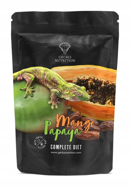 Levně Gecko Nutrition Mango Papaya 250 g krmivo pro gekony na zítra