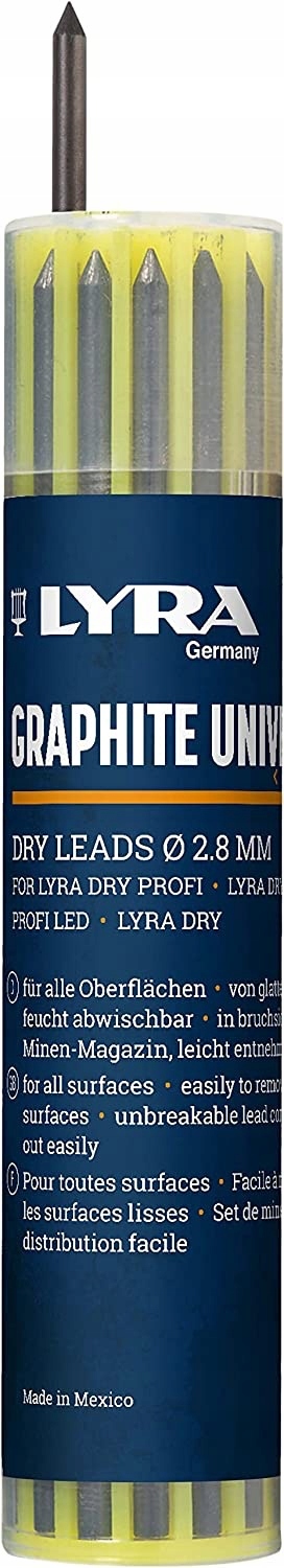 

Lyra rysiki Grafity wkłady do Ołówka budowlanego