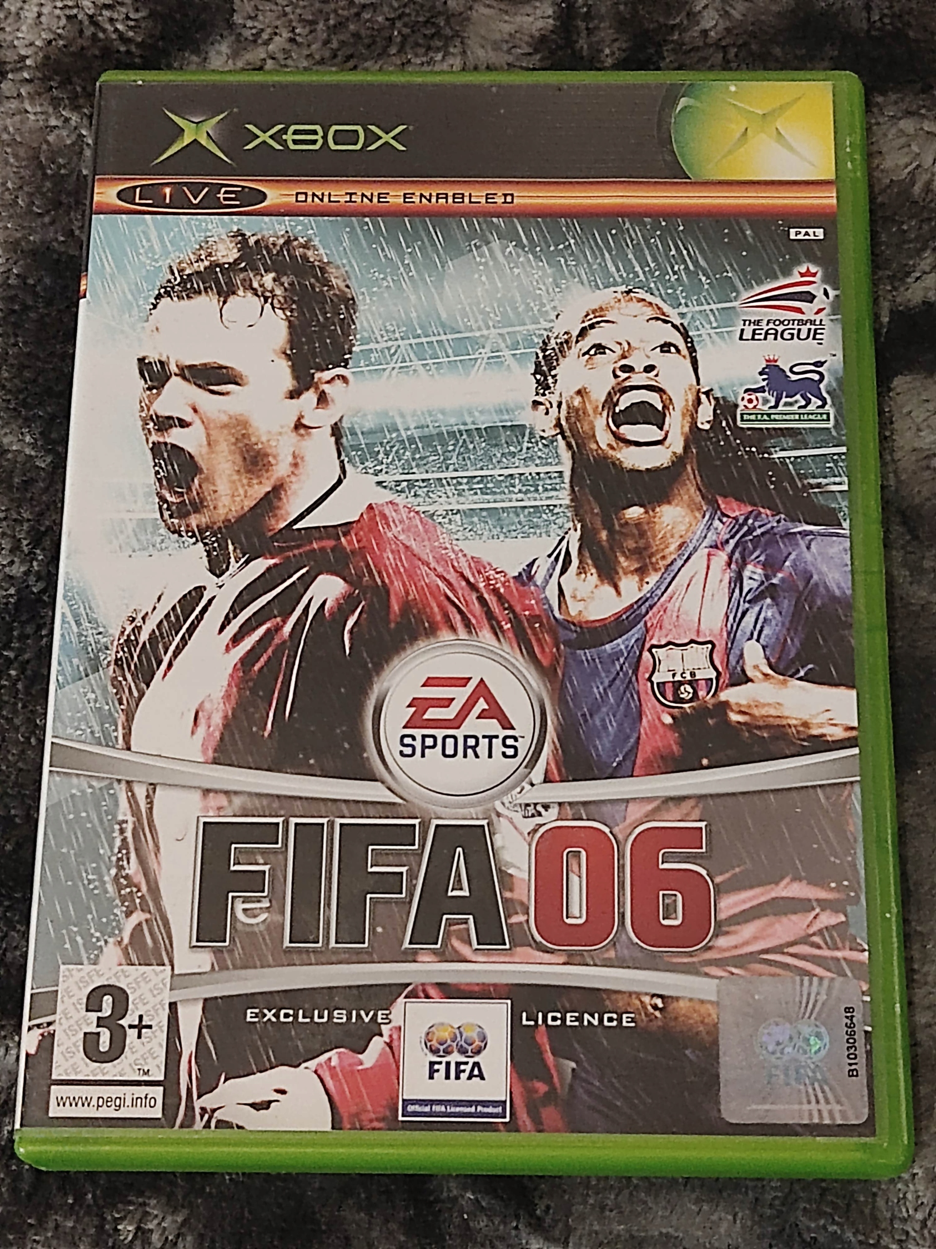 XBOX FIFA 06 2006 X BOX CLASSIC Platforma Microsoft Xbox