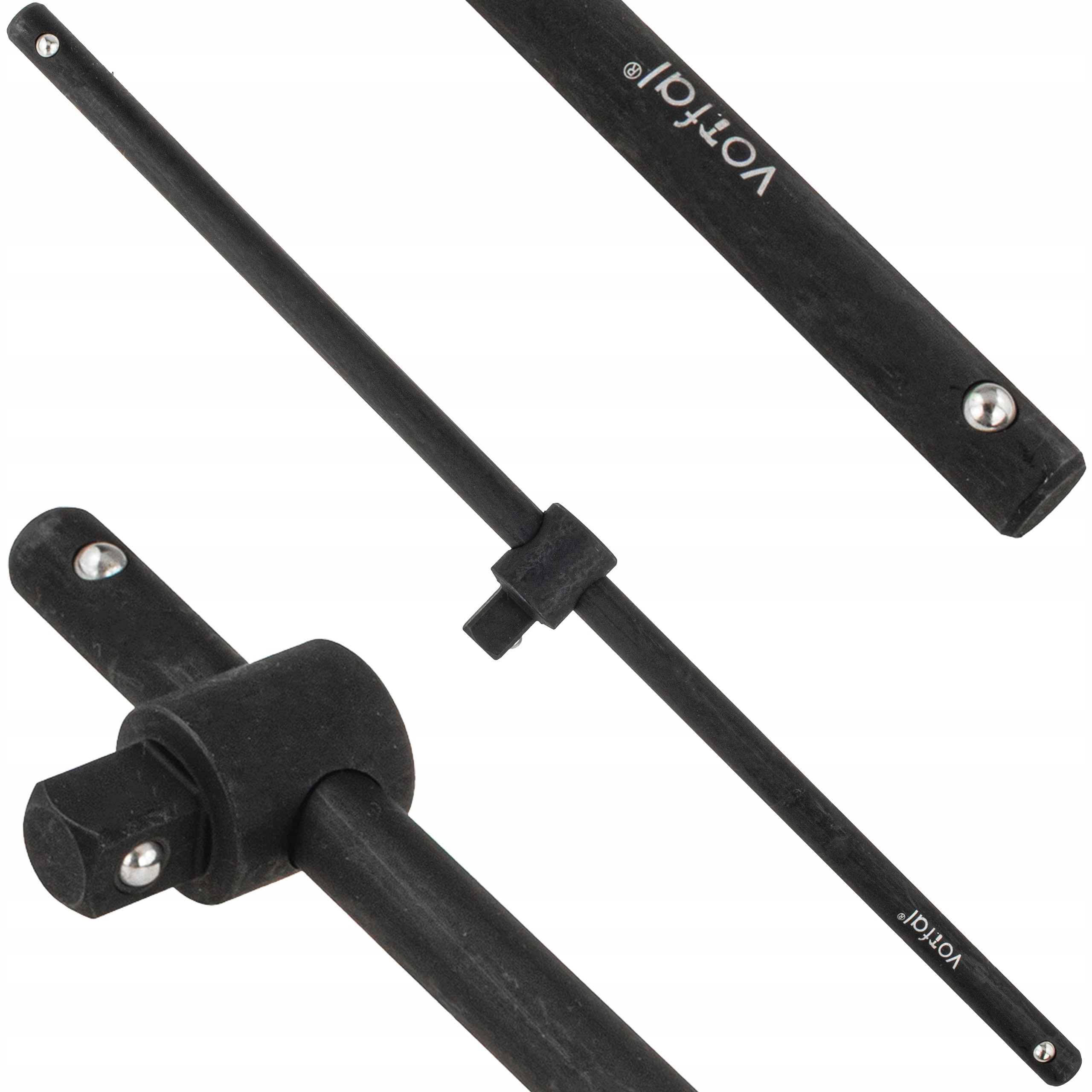 Klucz Nasadowy Do Nasadek Pokrętło Udarowe Przesuwne Typ T 1/2" 400MM Cr-mo