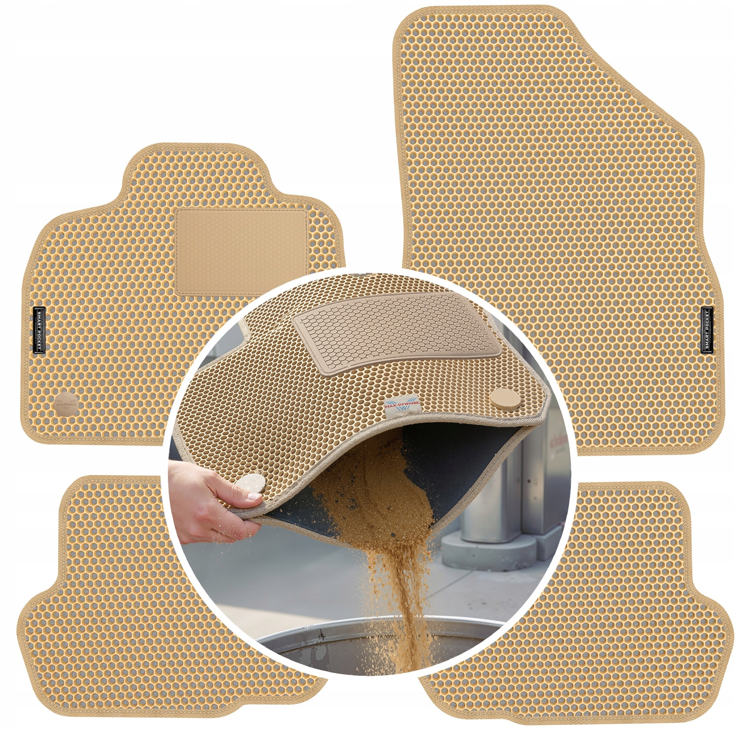 Citroen DS5 2011-2015 Koberce Eva Smart Pocket