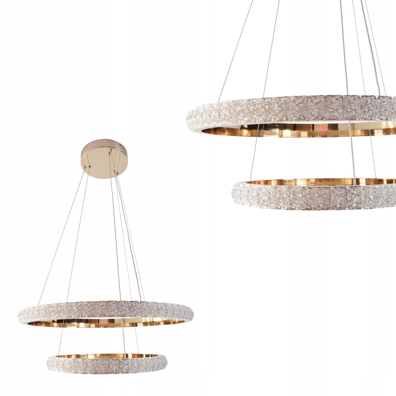 Lampa wisząca Goldlux Celestia 2 Led 55W złota 338297