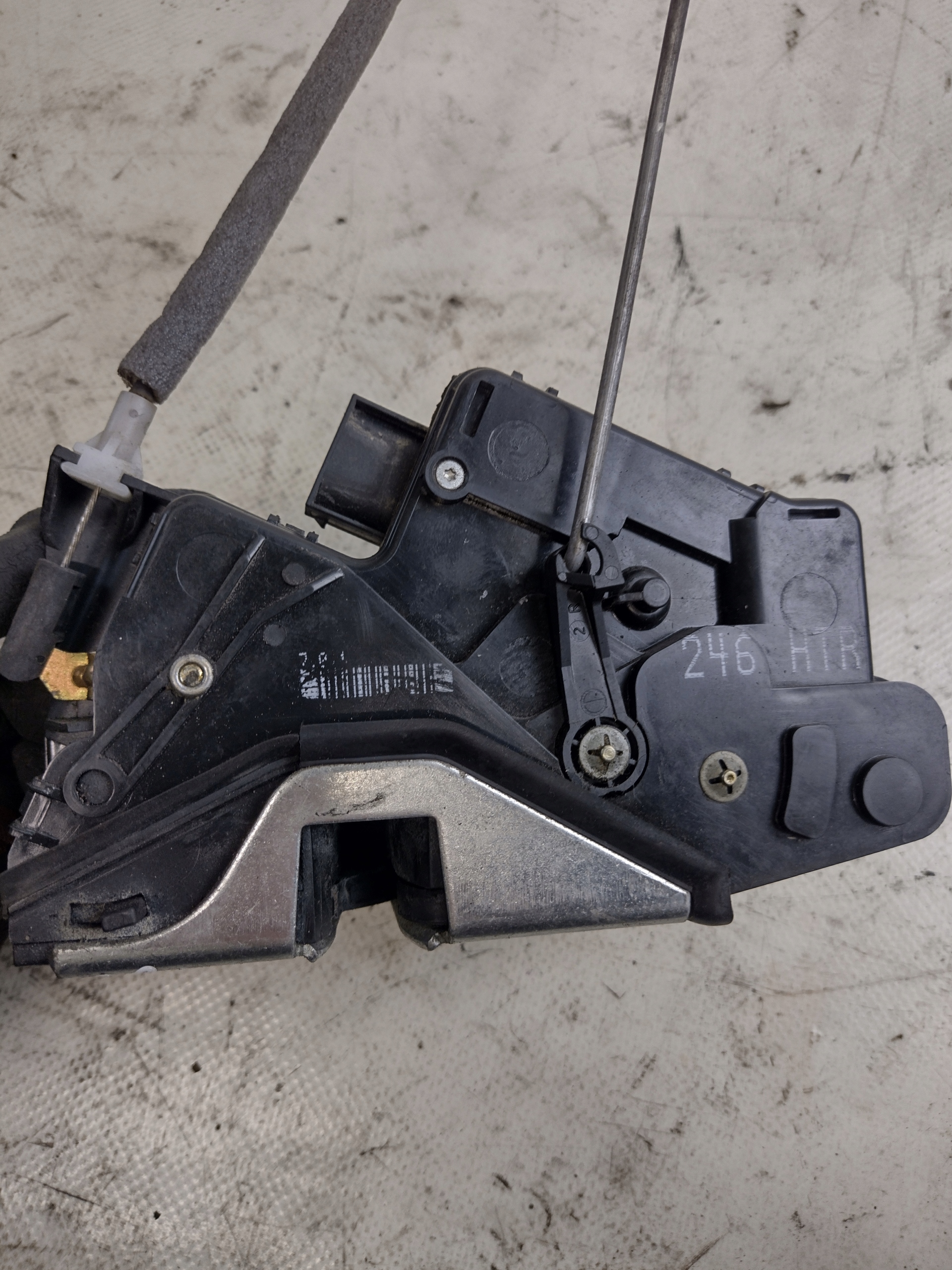 lock door right rear BMW E46 sedan 7pin