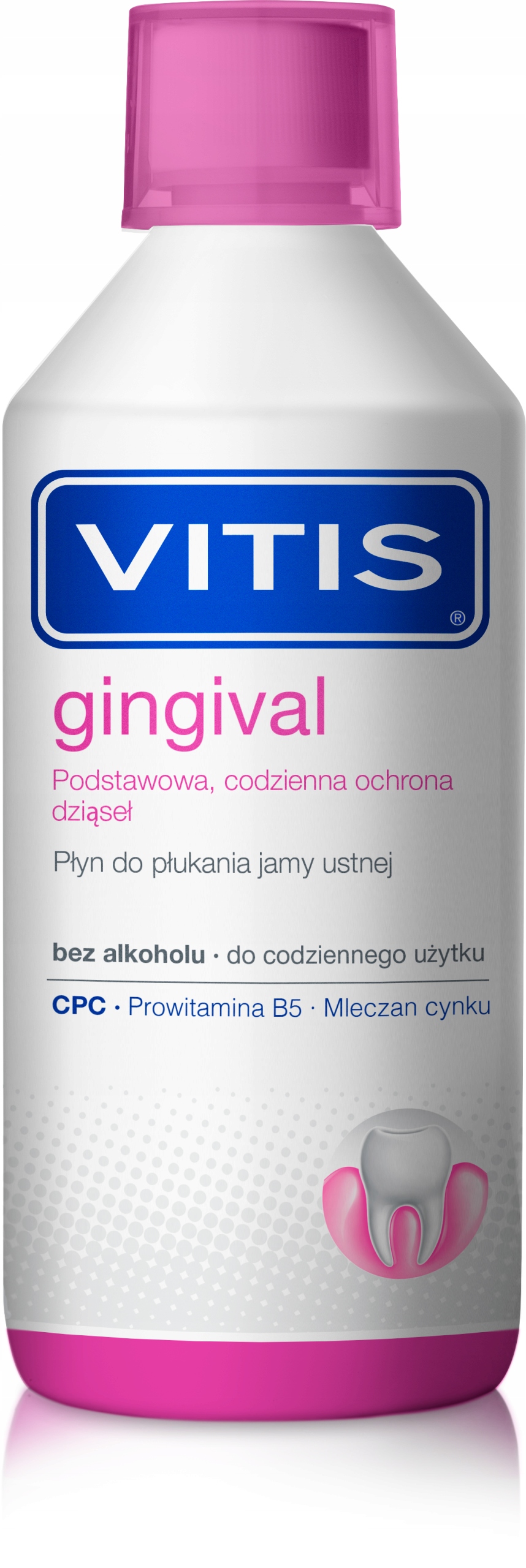 

Vitis Gingival Płyn Na Krwawiące Dziąsła 500 ml