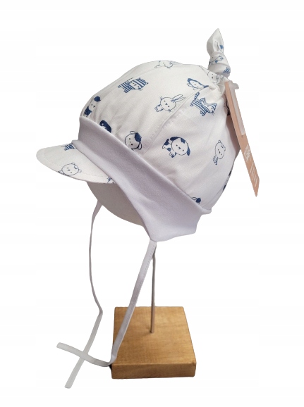 

Czapka wiązana bawełniana letnia Maja Żwirek 46