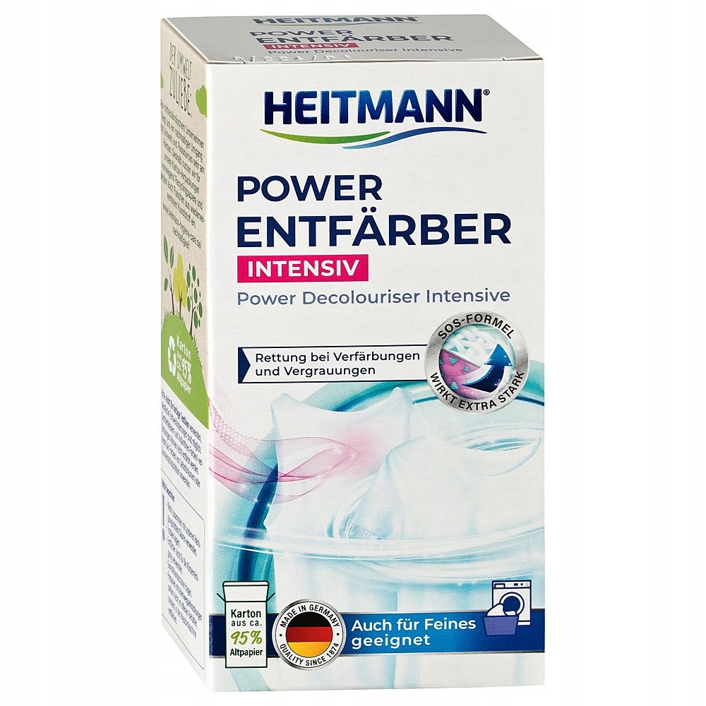 

Heitmann Odbarwiacz Power Białych Delikatnych 250G