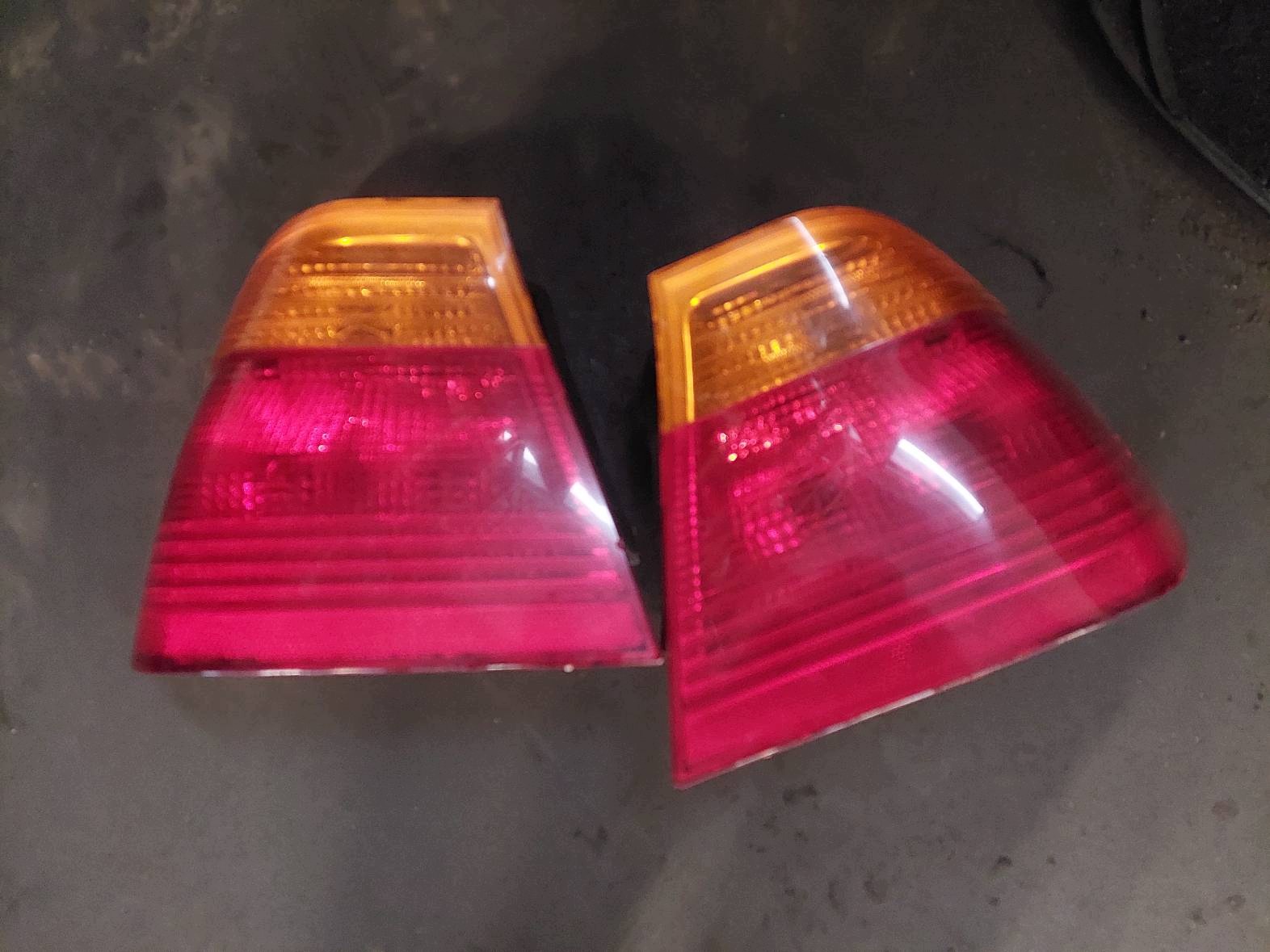 complete rear part BMW E46 320I 386/6 trunk door boot bumper rear part lights