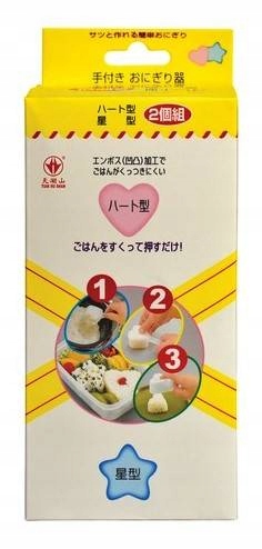 

Łyżka foremka do ryżu, onigiri serce i kwiat