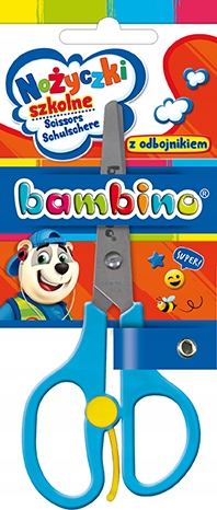 

Bambino nożyczki szkolne z odbojnikiem