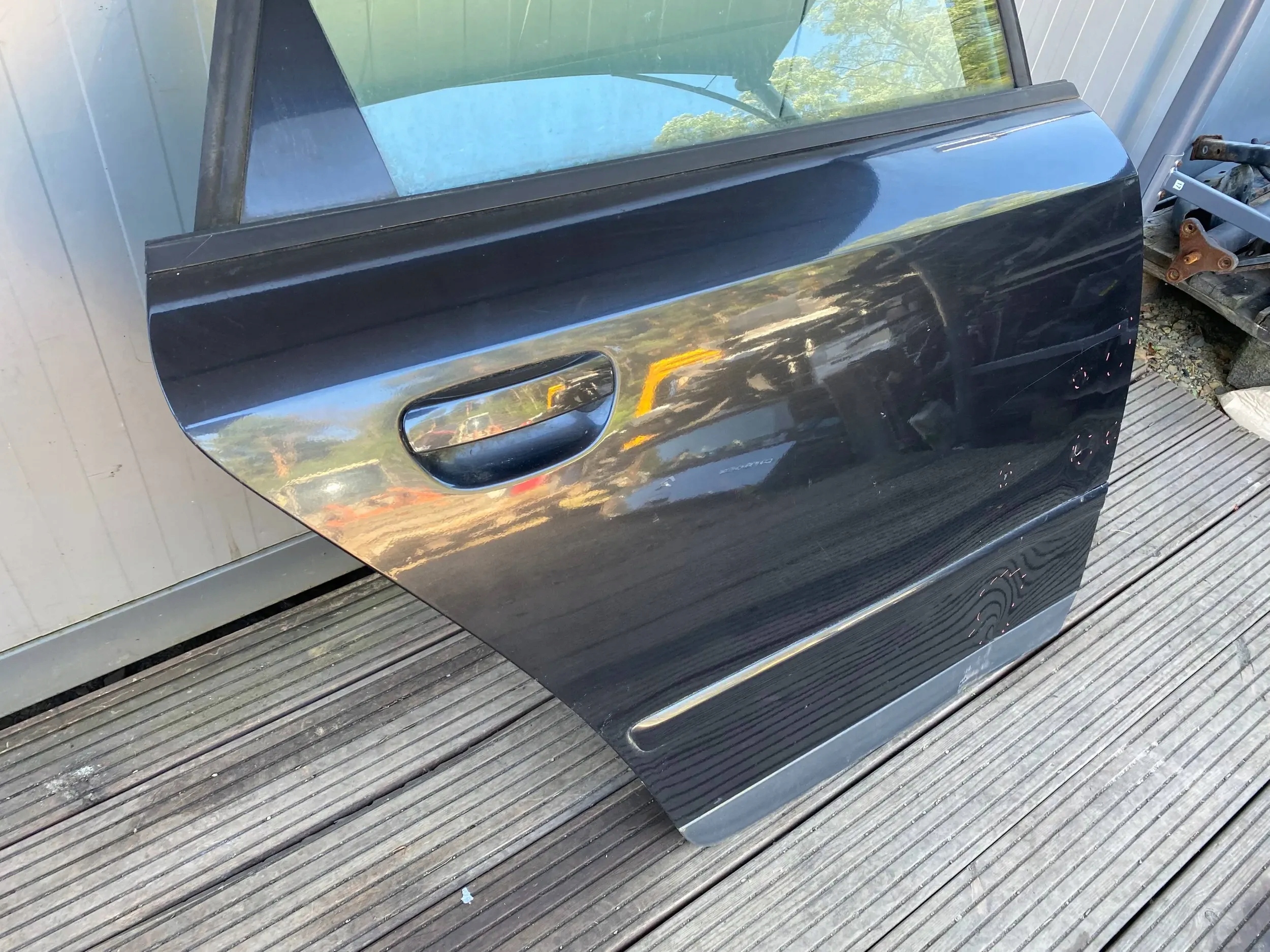 AUDI A4 B6 Berline Complets Portière Droite Arrière Noir