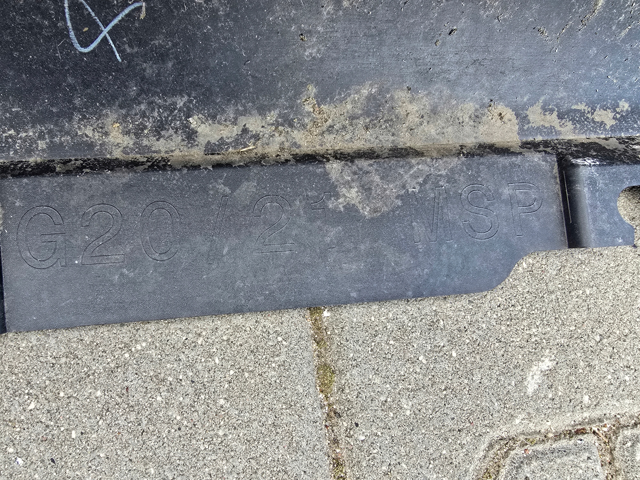 молдинг порога правая (3) BMW G20 G21 м пакет 8069382