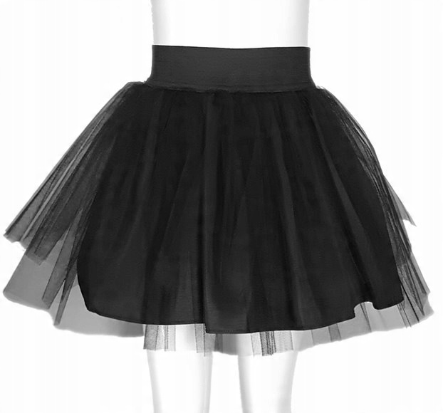 

spódnica tiulowa tutu na gumce R.104-116 dł.31cm