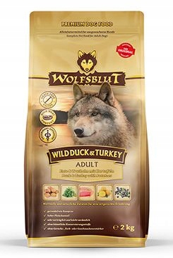 Levně Wolfsblut Dog Adult Wild Duck&Turkey 2kg
