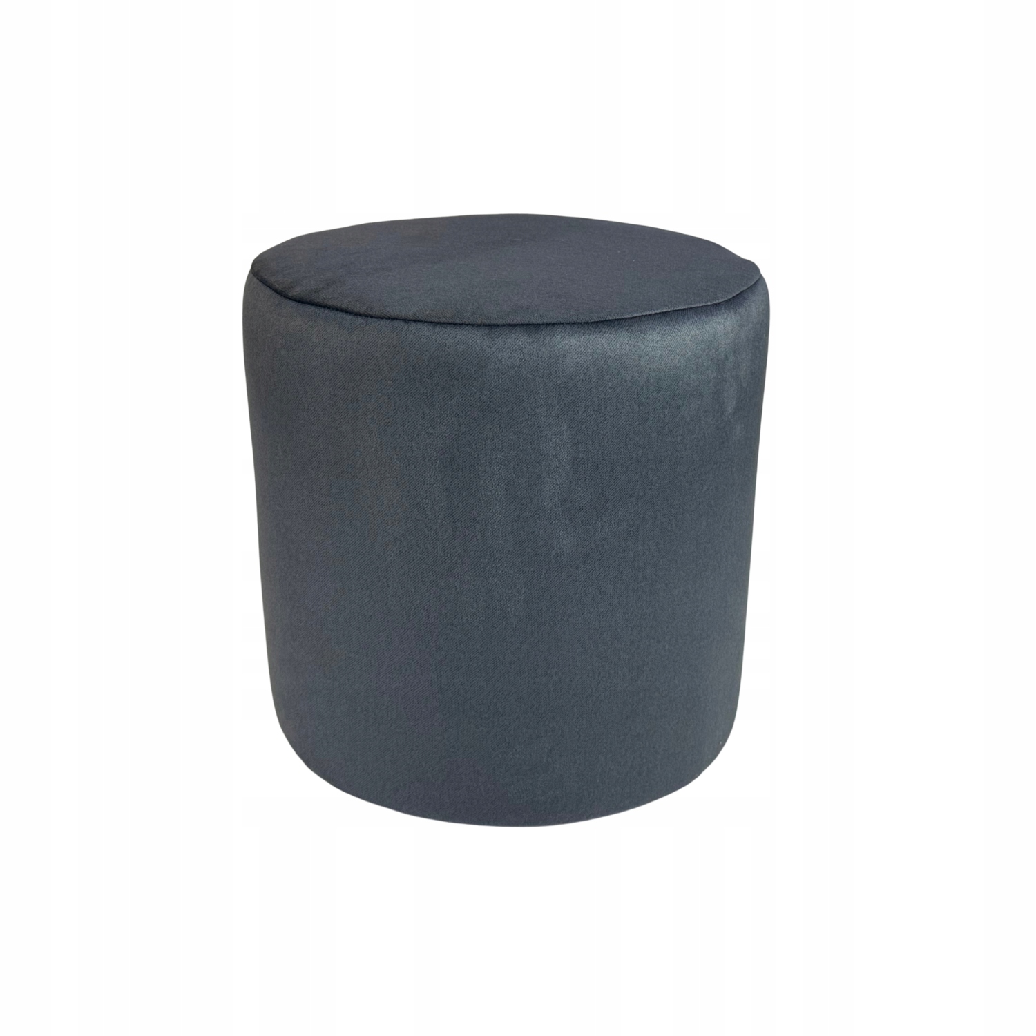 Taburet kulatá, antracitová, snadno čistitelná, nehořlavá, velurová