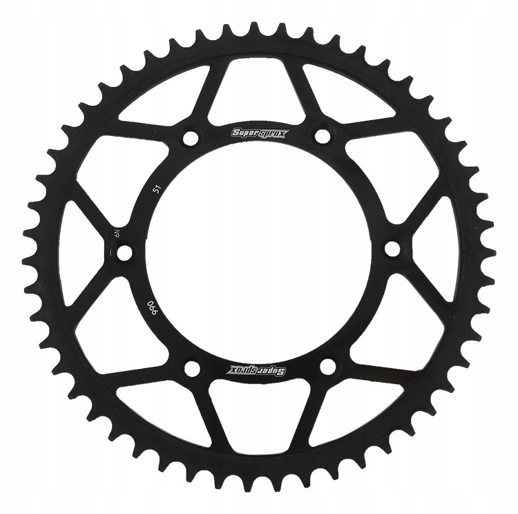 Supersprox Zębatka Tylna 899 51 Ktm Sx/exc (JTR897.51) Kolor Czarny Stalowa