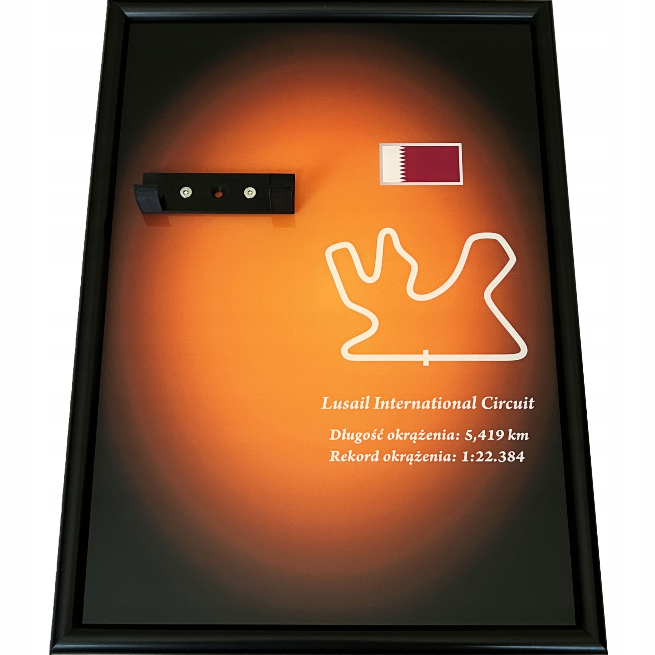 Rámeček s držákem pro Lego 77251 Speed Champions Formule F1 McLaren Team MCL38