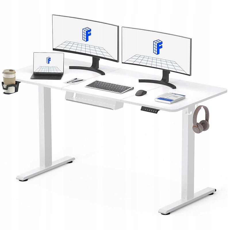 Ergonomický elektricky nastaviteľný stôl pre prácu v stoji