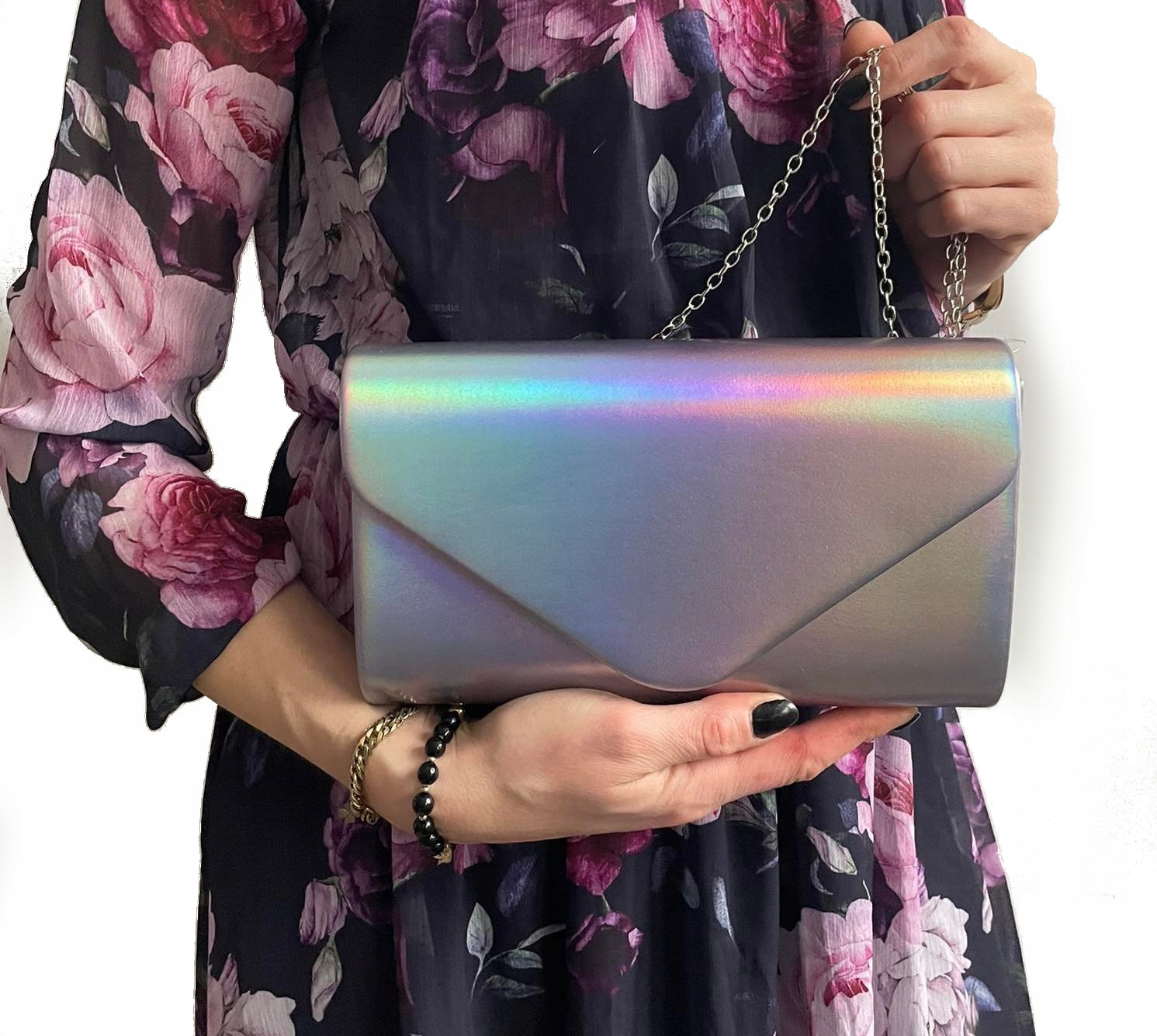 

Holograficzna Kopertówka Skóra Ekologiczna Kolory