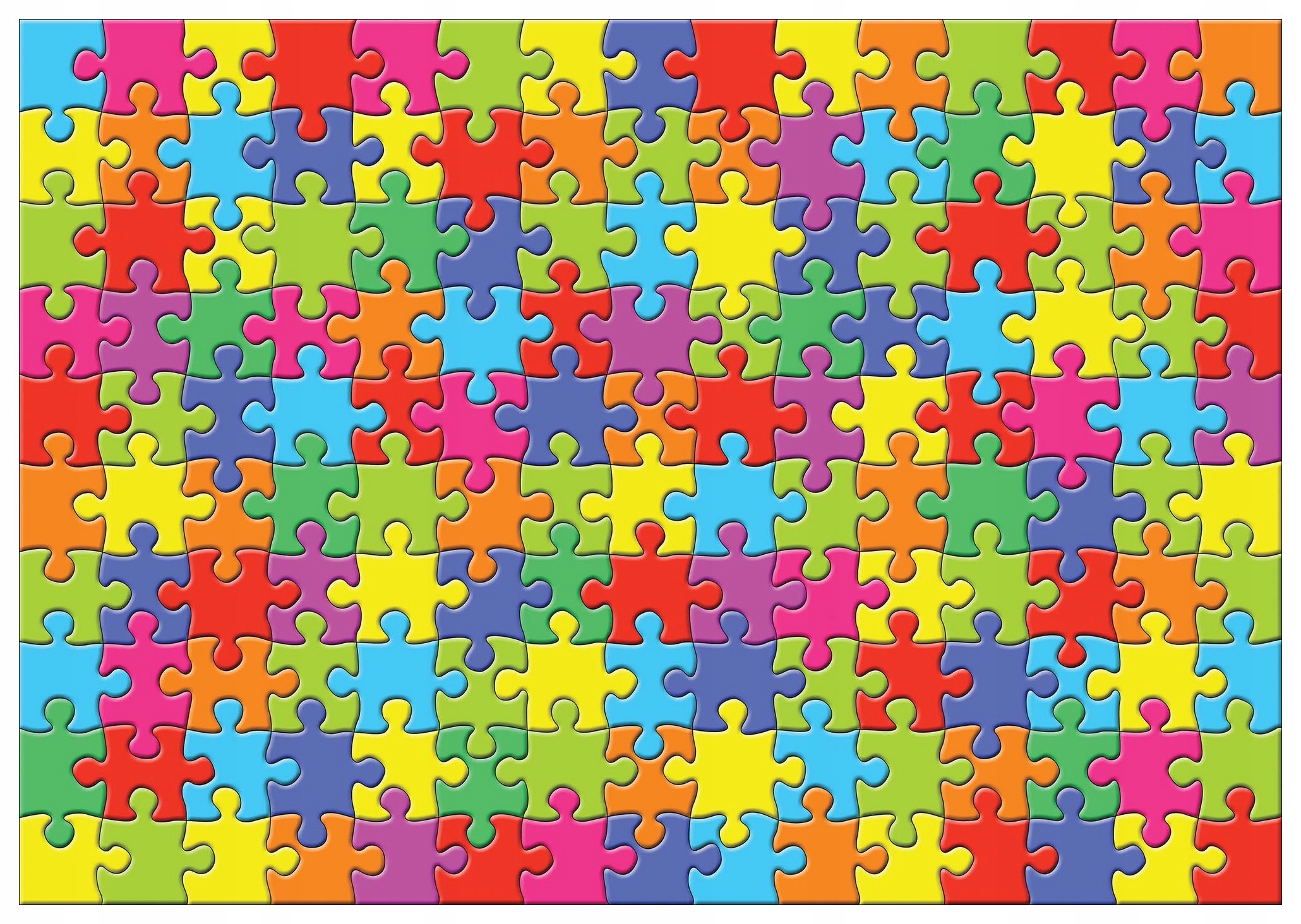 Vliesová fototapeta Farebná mozaika Puzzle do izby 368x254 lepidlo