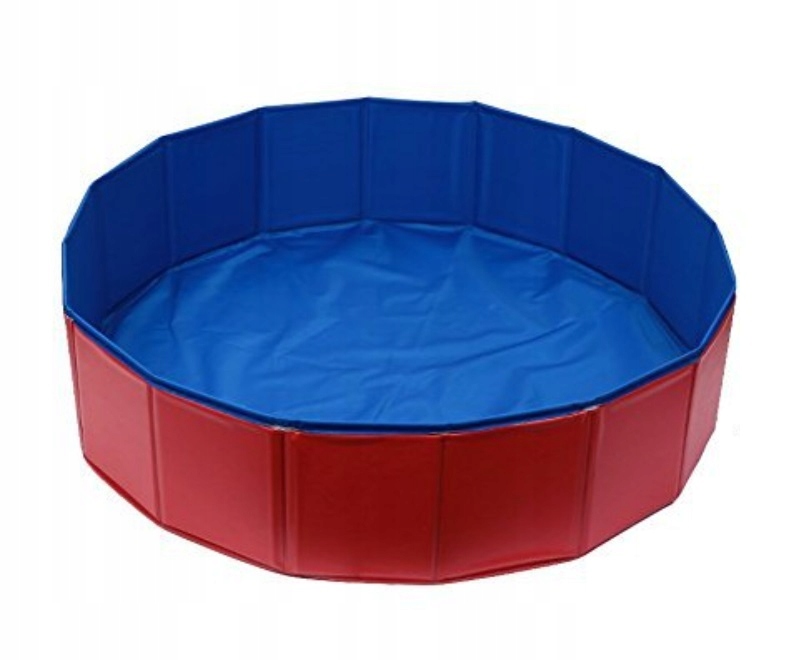 Levně Zahradní Bazén Pro Psy 80x20cm Červený