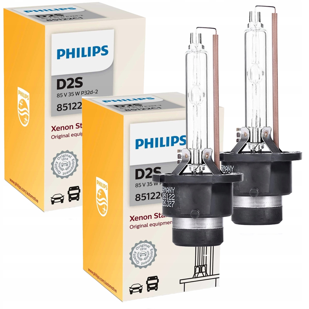 

Żarówki Żarniki Philips D2S Xenon Standard 2 szt