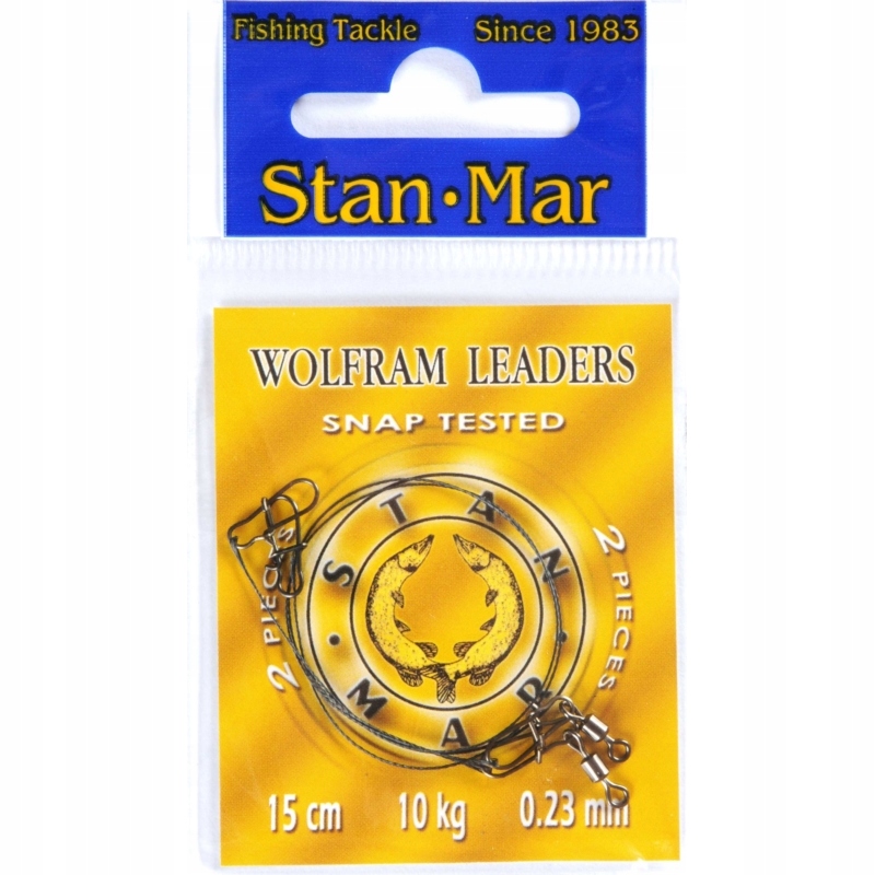 Stan-mar Przypon Wolframowy 15cm 10kg 2szt
