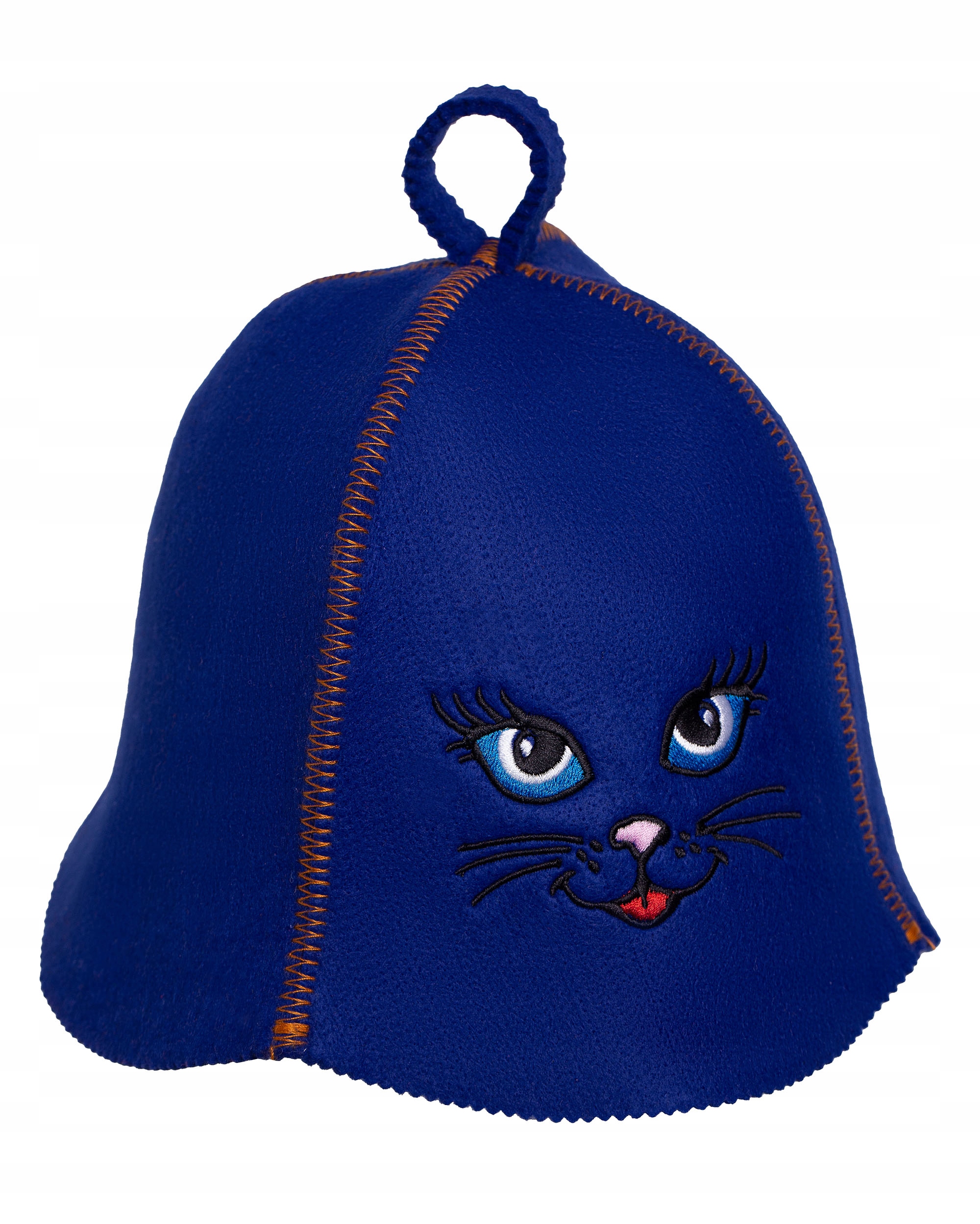 SAUNA CZAPKA FILCOWA DO SAUNY - KOTUŚ GRANAT