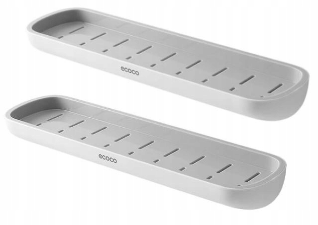 

2x Półka Łazienkowa Wisząca Pod Prysznic Ecoco