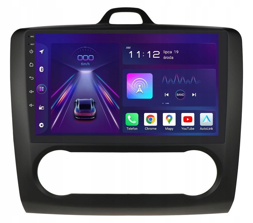 Rádio 2DIN Navigácia Android Ford Focus MK2 II 8/256 Gb Dsp Carplay Lte