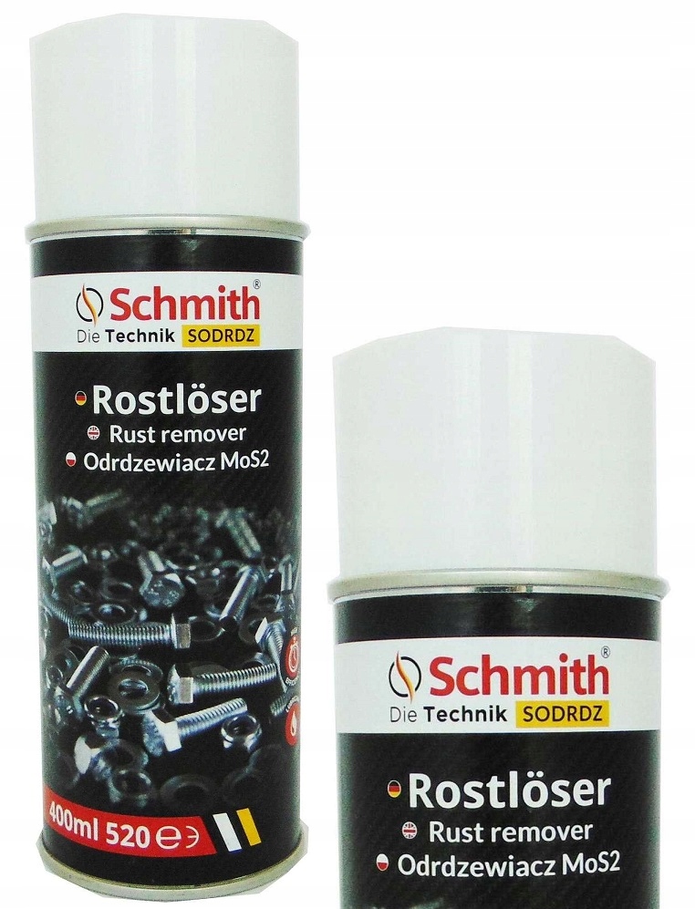 

Odrdzewiacz Wielofunkcyjny MoS2 400ml Schmith