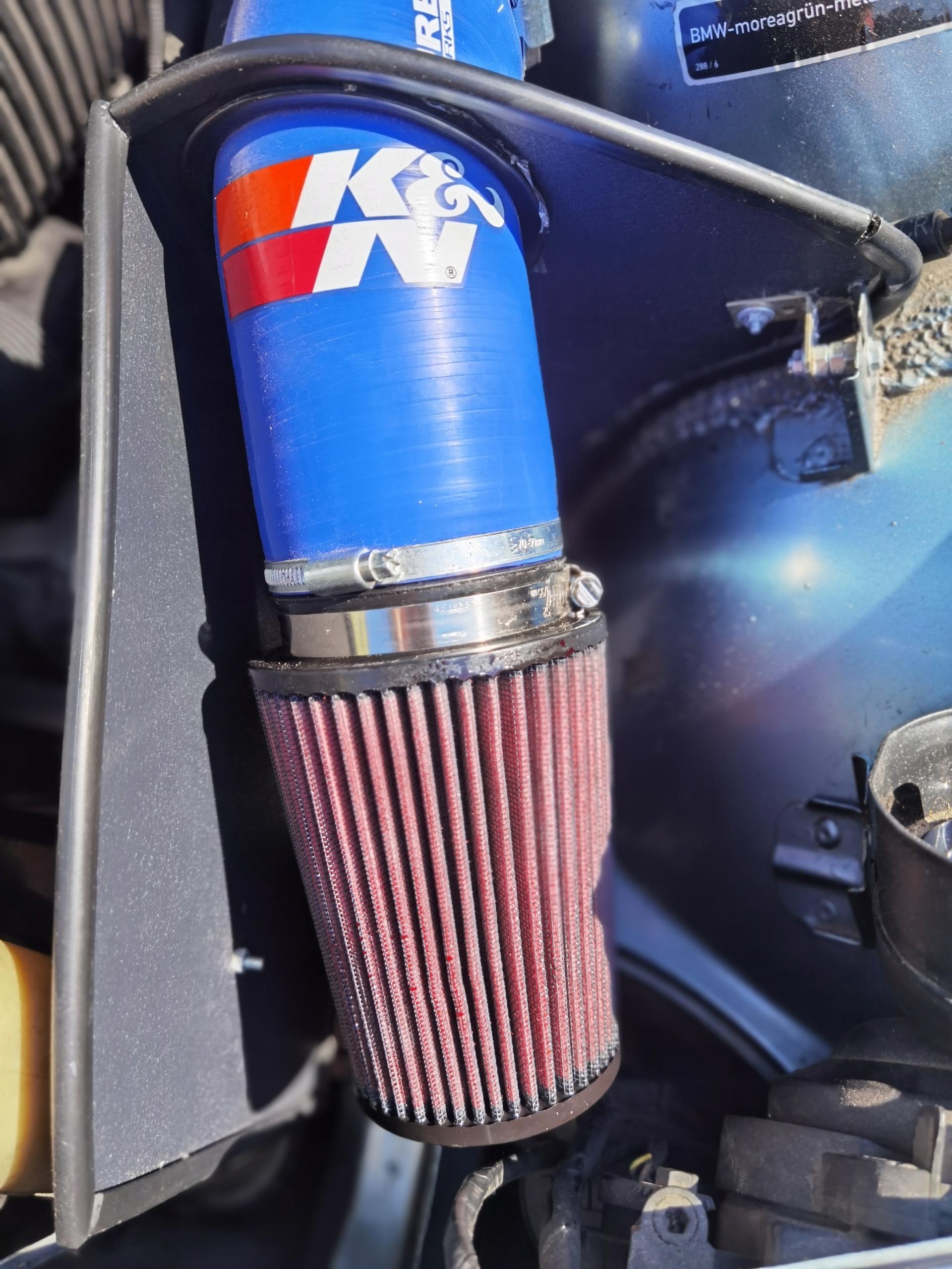 1234567 - Bmw e36 2.5 2.8 m50 M52 крышка впускной фильтр K & N